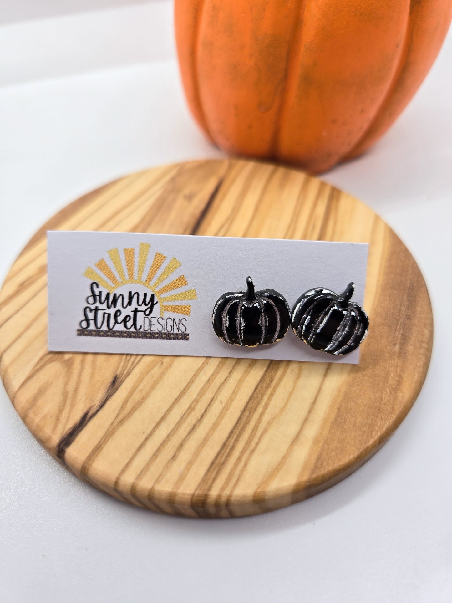 Pumpkin Studs (Multiple Colors)